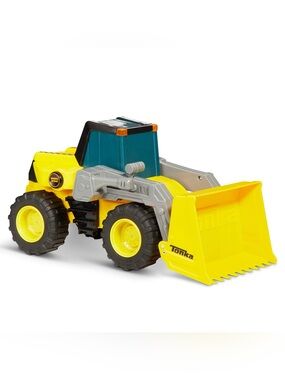 Tonka Yellow Front Loader Construction Truck Toy Excavator Kids Vehicle